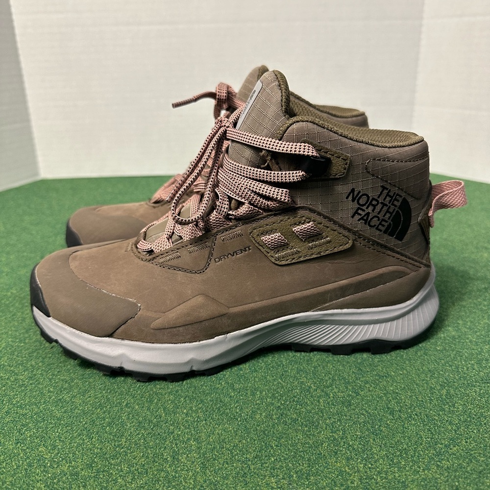 The North Face Cragstone Leather Waterproof Hiking Boots Shoes NEW • Women’s 6 - Picture 1 of 8